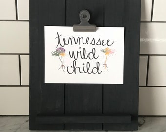 Tennessee Wild Child Print/Post Card