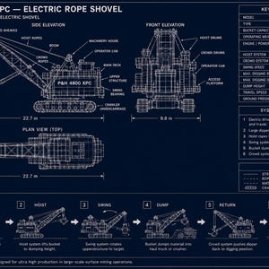 Mining Machines Engineering Blueprint — The Build Explained — Complete Collection