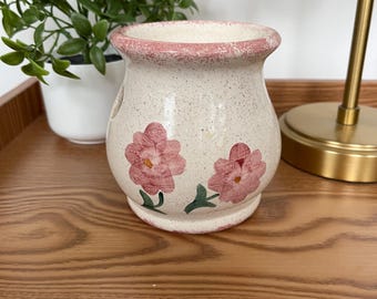 Calentador y agitador de cera floral vintage / Fiesta del hogar y el jardín