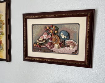 oeuvre d'art 3D vintage | Style victorien