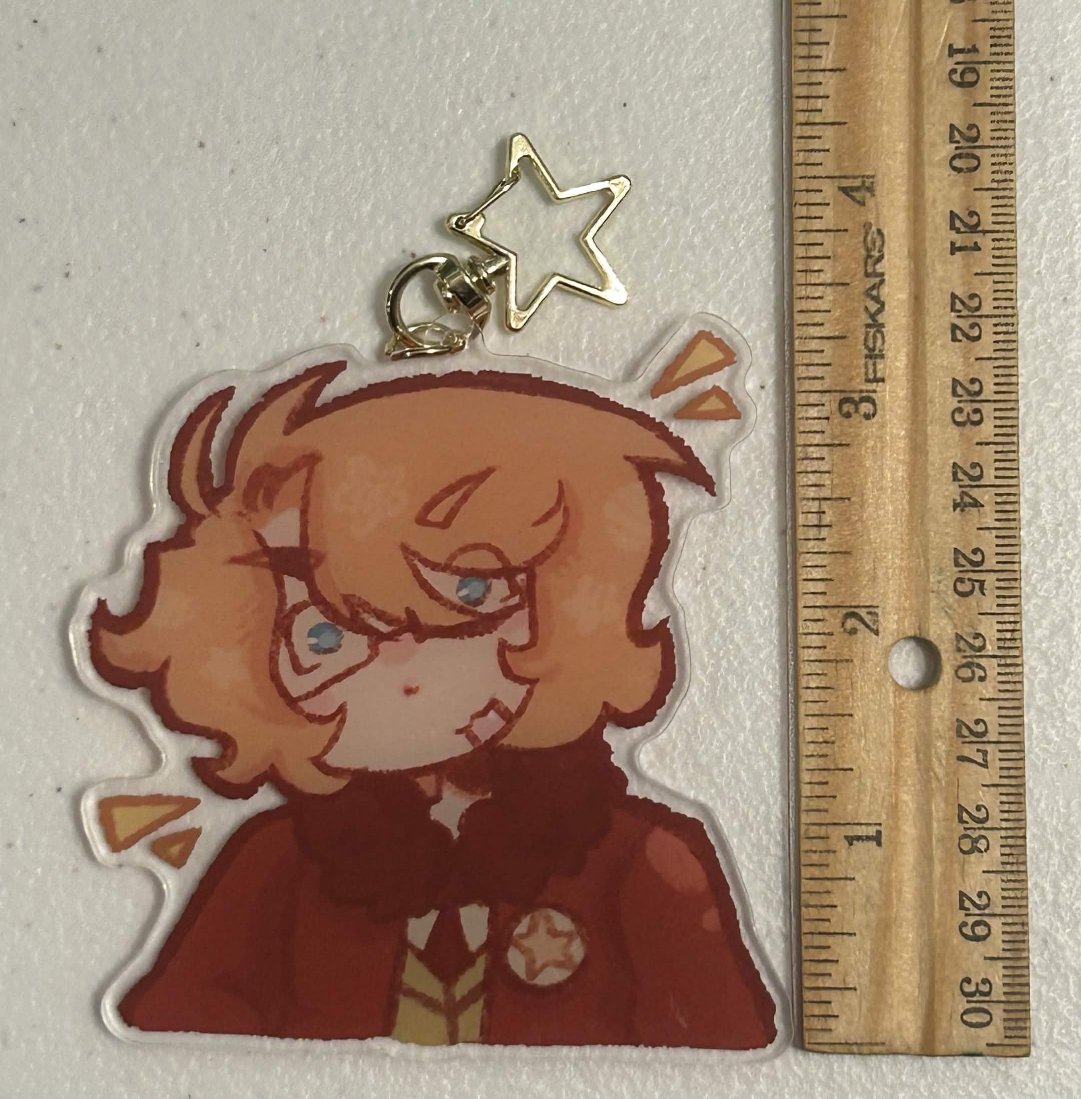 Axis Ios Keychain Hetalia Axis Powers America 3.5''(88.9mm) Clear Acrylic Keychain - Etsy