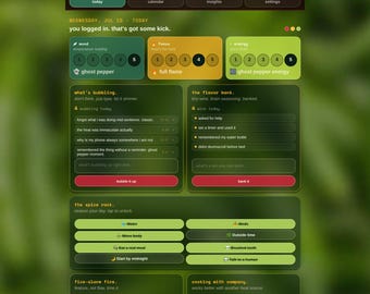 BRAIN.GIF Neurospicy Edition | Digital ADHD Tracker and Journal for Adults | Neurodivergent | No App | Instant Download