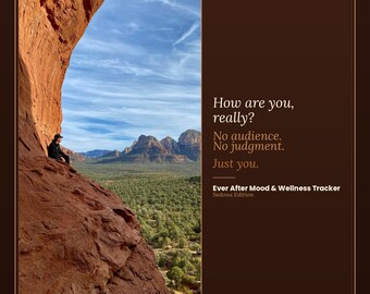 Sedona Stimmungs- und Wohlbefindens-Tracker | Digitales Tagebuch für mentale Gesundheit | ADHS, bipolare Störung, Angststörung | Keine App erforderlich | Sofort-Download
