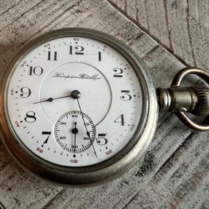 Hampden Pocket Watch - Etsy