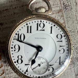 Waltham Watch Set - Etsy