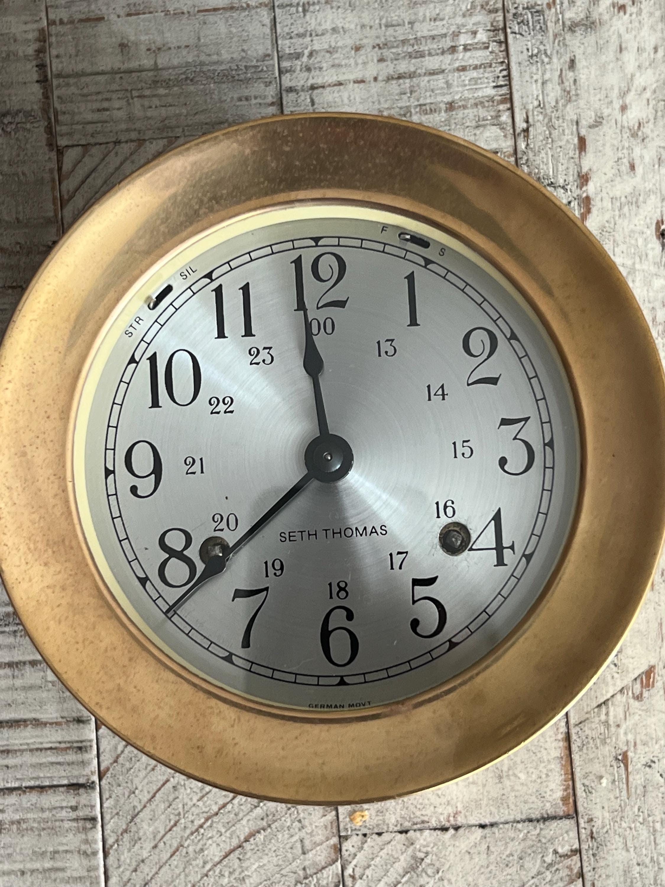 Seth Thomas Ship Clock - Etsy