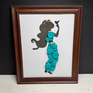 Jasmine button art