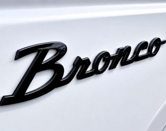 Odznaka BRONCO Script – x2