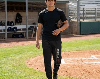 Jugend Baseball Joggers Nur Barrels, Kinder Baseball Jogginghose, Reiseballhose, Jungen Baseball Outfit, Sportliche Jogger Kinder