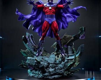 Magneto X-Men - File STL Marvel (Statua + Busto)