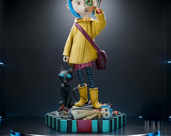 Coraline Jones - File STL del film - Modello per stampa 3D