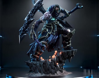 Morte - Darksiders 2 / Modello STL per la stampa 3D del Mietitore Leggendario