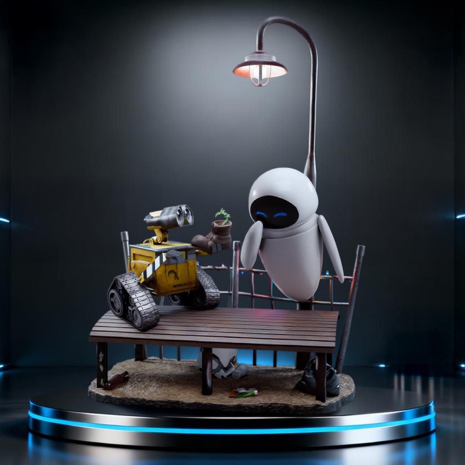 Wall E Eve Figure - Etsy
