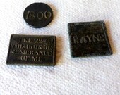 3 Scottish Tokens 17th and 18th Century