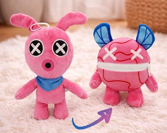 Wrongside Outimals Plush Toy Doll, Poppy Playtime Chapter 5 Inspired Plushie, Cute Anime Peripherals Toy Birthday Gift, Gamer Gift