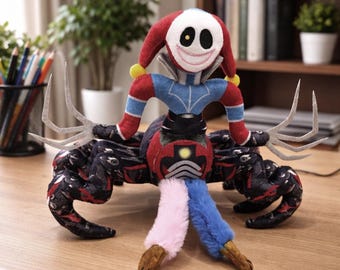 The Prototype Experiment 1006 Poppy Playtime Plush Toy Doll, Lily Lovebraids Chum Chumkins Horror Game Inspired Plushie, Gift for Gamer