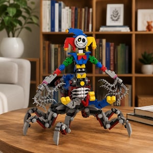 The Prototype Experiment 1006 Poppy Playtime Building Blocks, Horror Game Inspired Construction Toy, Collectible Figure Model Gift for Gamer