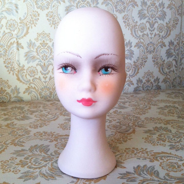 Doll head porcelain Bisque