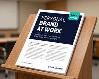 Personal Brand at Work — Career Skills Workbook + Interactive Learning Module