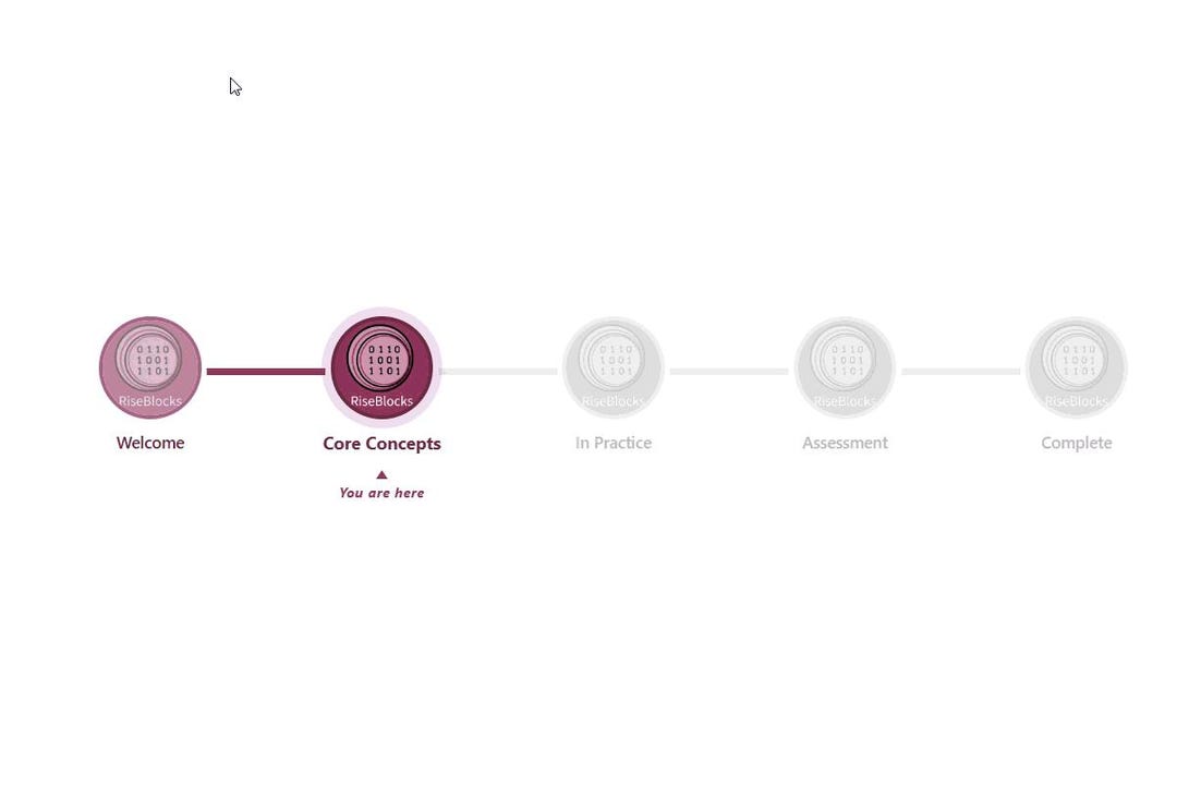 Component Progress Tracking Animate Progress Tracker - Rise 360 Component Pack - Etsy