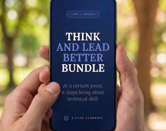 Think and Lead Better Bundle — 3 Workplace Skills Workbooks + Interactive Modules