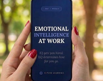 Emotional Intelligence at Work — Career Skills Workbook + Interactive Learning Module