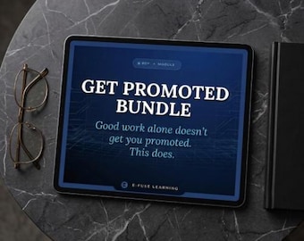 Get Promoted Bundle — 3 Workplace Skills Workbooks + Interactive Modules