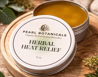 Herbal heat relief salve