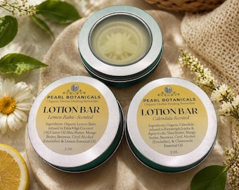 LOTIONS BARS (Calendula or Lemon Balm)