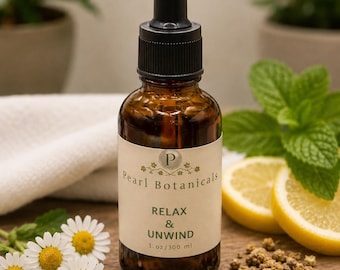 Relax & unwind tincture / glycerite