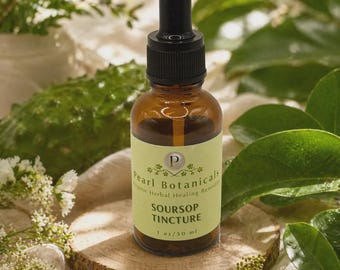 Soursop & ginger tincture / glycerite