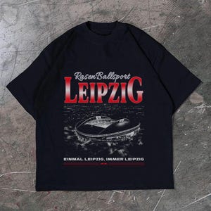 Football Shirt, Comfort Colors Retro Soccer Tee, Einmal Leipzig Immer Leipzig Fan Apparel