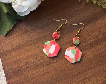 Pendientes/Expansores Sorbete Atardecer