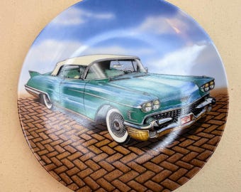 Plato de colección Delphi “’58 Biarritz” de 1989 / Serie Dream Machines / Philip Palma / Edición limitada Plato clásico Cadillac