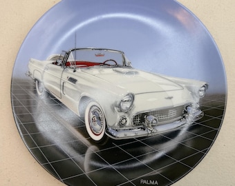 Plato de colección Delphi “’56 T-Bird” de 1988 / Serie Dream Machines / Philip Palma / Edición limitada Plato clásico Thunderbird