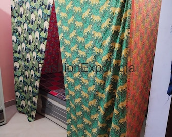 Cotton Multi Printed bed canopy - Ethnic Indian bedroom decor -colourful patchwork bad hanging hippies romantic home and bedroom