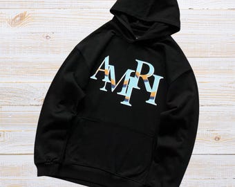 Unisex AMIRI Hoodie Streetwear Sweatshirt