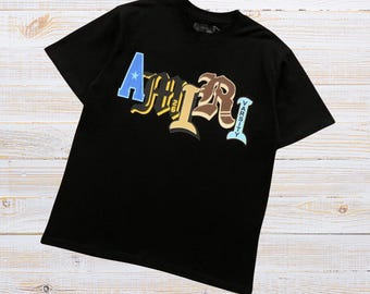 Amiri Retro Varsity Letter Graphic Tee