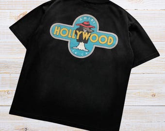 Unisex Amiri Hollywood Graphic Oversized Tee
