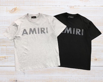 Unisex Amiri Graphic Tshirt