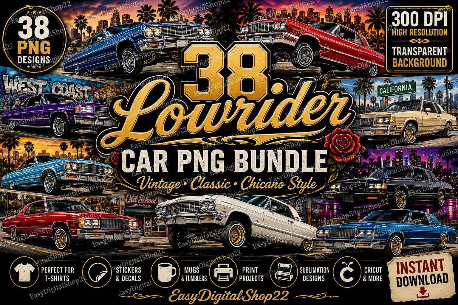 Low rider chicanos - Etsy 日本