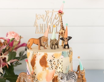 Mini Party Hats for Animal, Dolls and Dinosaur Figurines: Sweet Colors
