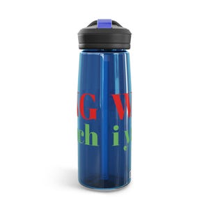 Varning, jag yap för mycket vattenflaska | Rolig meme-flaska | Greenbeanyapper | 25oz återanvändbar flaska | Roblox-flaska | bild 7