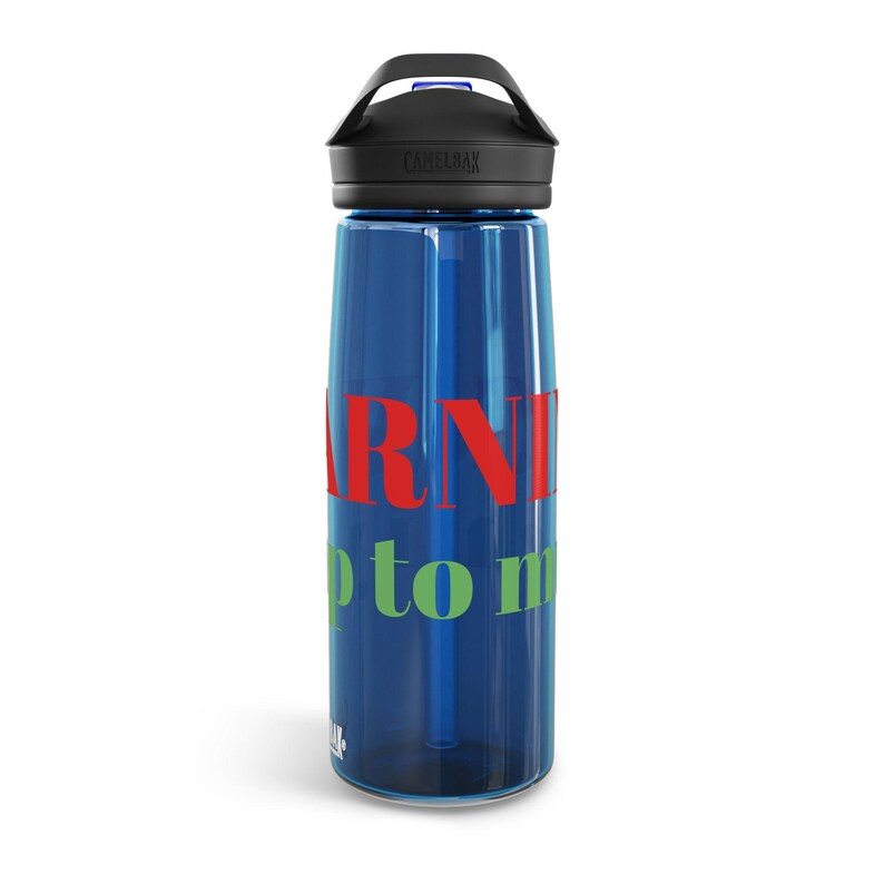 Varning, jag yap för mycket vattenflaska | Rolig meme-flaska | Greenbeanyapper | 25oz återanvändbar flaska | Roblox-flaska | bild 5