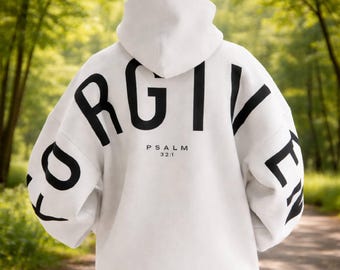 Sudadera unisex estampada con capucha de algodón, talla grande, estilo Faith Graphic Pullover, estilo streetwear, casual, para hombre y mujer, regalo moderno.