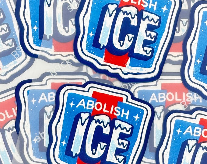 Abolish ICE Sticker Pack, Anti-Ice Keep Families Together, Waterproof Decals 1.5"