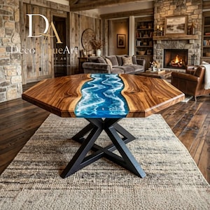 Octagon Dining Table - Etsy