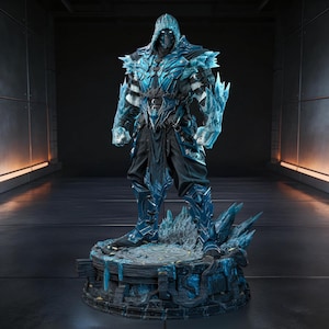 Sub Zero - Archivo STL para impresión 3D de Mortal Kombat (tamaño completo + busto)