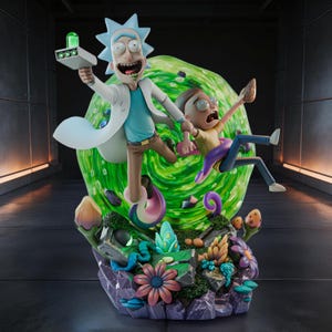 Portal-Hopping Mad Scientist Duo - STL 3D Print File