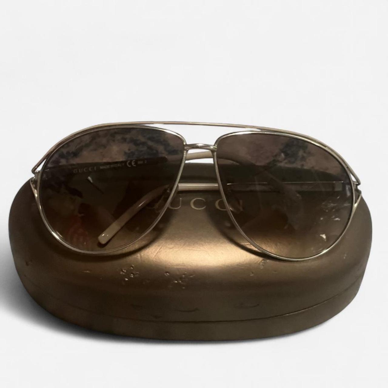 ?Authentic Gucci Sunglasses-with case? Gucci Sunglass Case - Etsy main image 3
